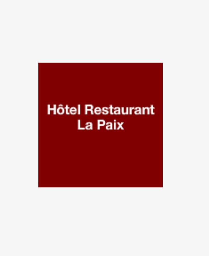 Hotel - Restaurant De La Paix 바르보탕 레 떼름므 외부 사진